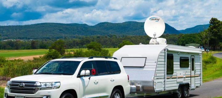Automatic Satellite Dish For Caravans